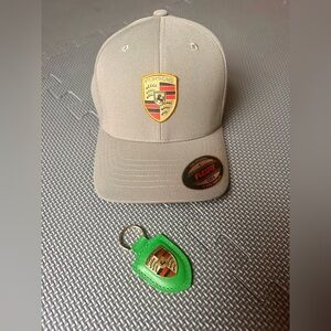 Porsche Design Driver's Selection FlexFit Cap Hat + Key Chain
